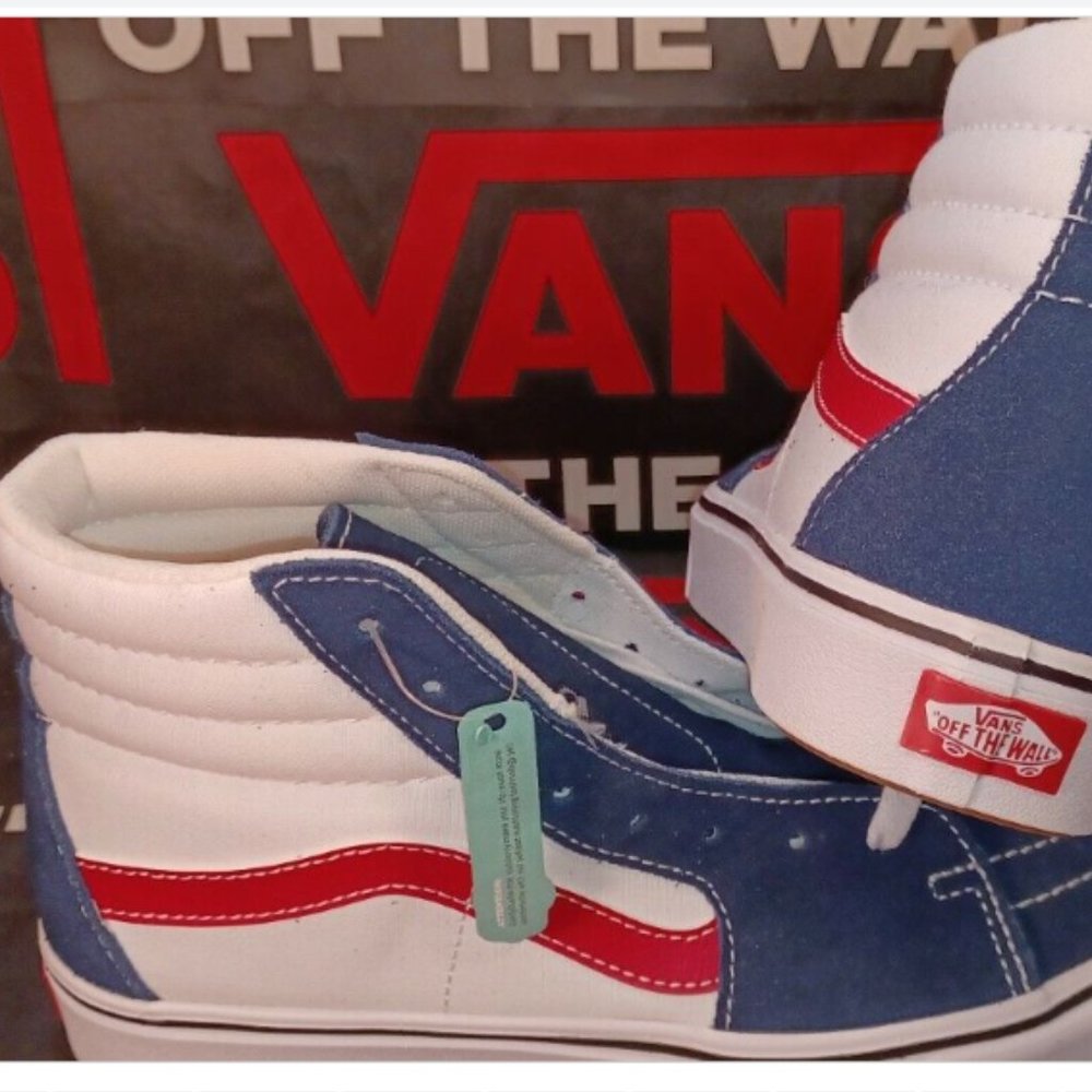 Vans Sk8-Hi Tritone Dress Blues Men's 8/Women's 9.5 VN0A3WMB49S
